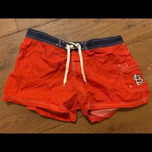 St. Louis Cardinals Swim Shorts Size Medium